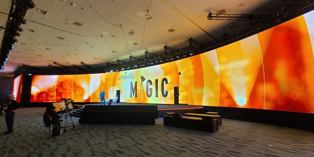 giant LED screen