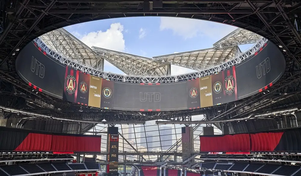 Halo Board Mercedes Benz Stadium