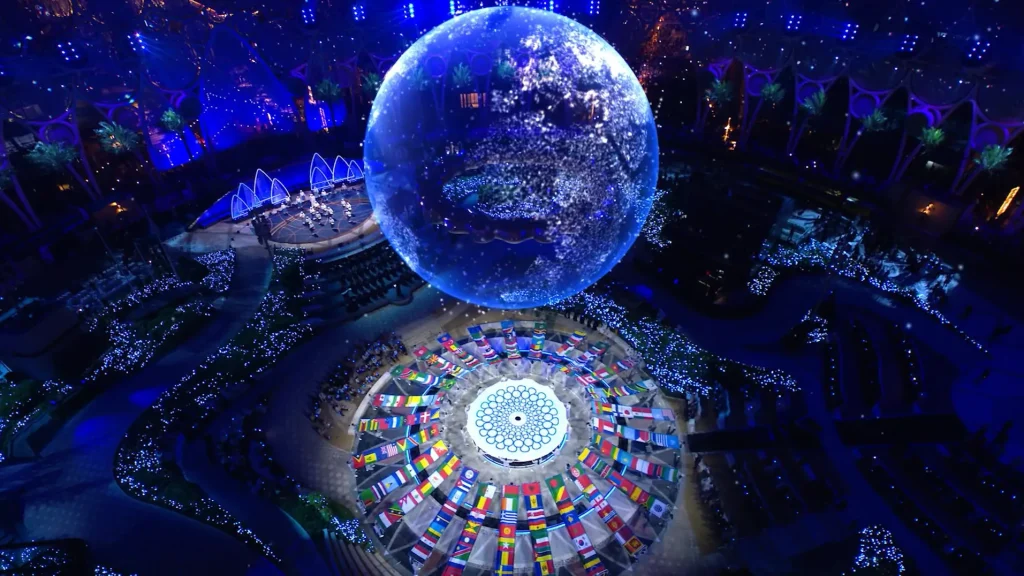 Dubai Sphere LED Screen