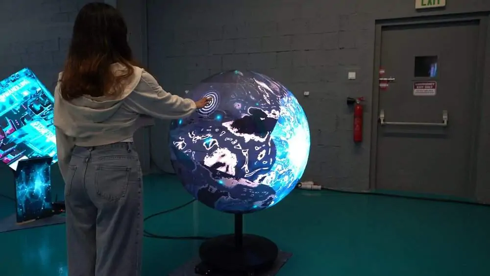 Interactive Sphere LED Screen