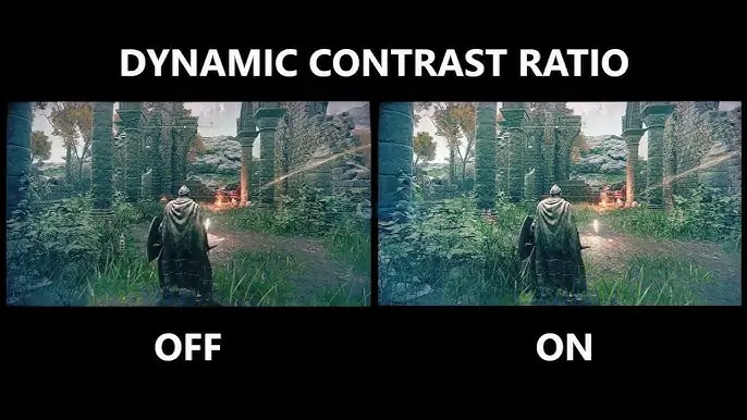 Dynamic contrast ratio